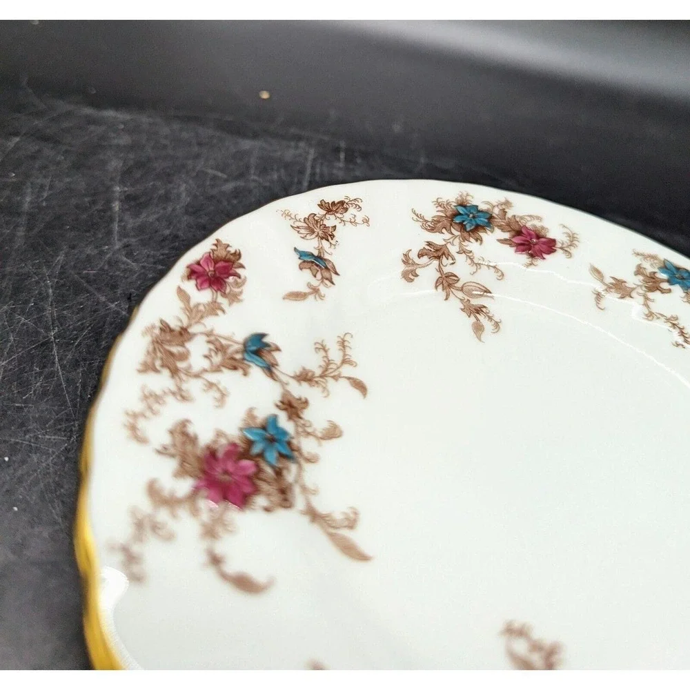Vintage Minton Ancestral Gold Bread Butter‎ Plate 6.25